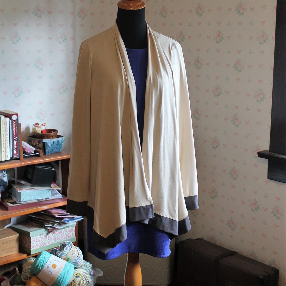 2/$10 Avon Studio 1886 Jersey Cardigan, Small, NWOT